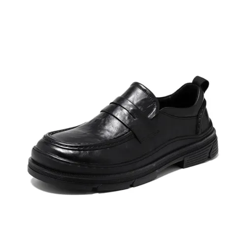 WEISHIBANGWEI Лоферы Мужские Черные