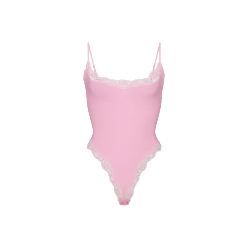 SKIMS FW25 FITS EVERYBODY Кружевной топ CAMI Комбинезон Женский