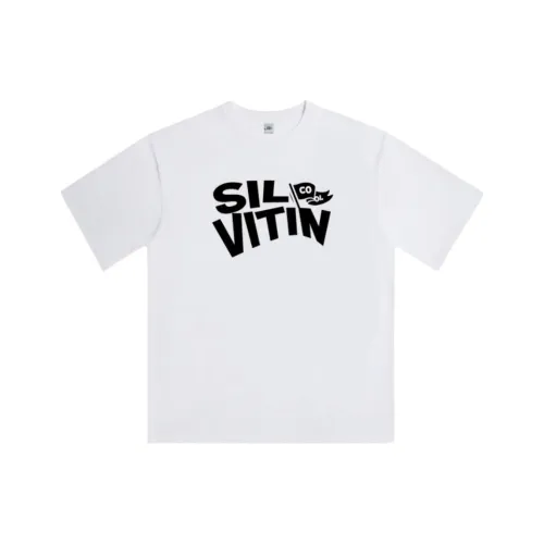 SIL VITIN Белый Унисекс T-рубашки