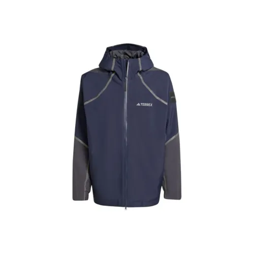 adidas Terrex Blue Men's Jackets adidas Terrex Синий Мужские Куртки