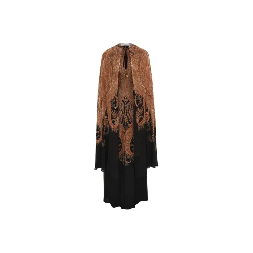 Zimmermann FW25 Длинное платье с длинными рукавами женское