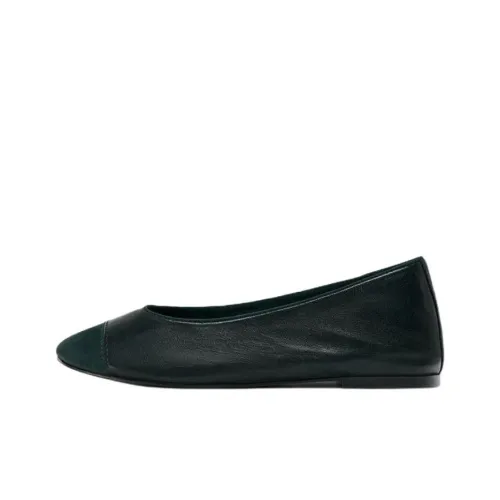 ZARA Женские повседневные туфли, темно-зеленый, женские