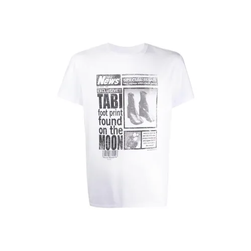 Maison Margiela Белая Мужская T-Рубашка