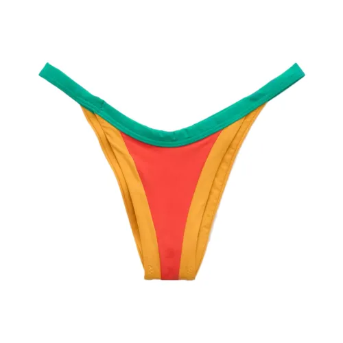 AMERICAN EAGLE Красный & Желтый & Зеленый Женские Бикини