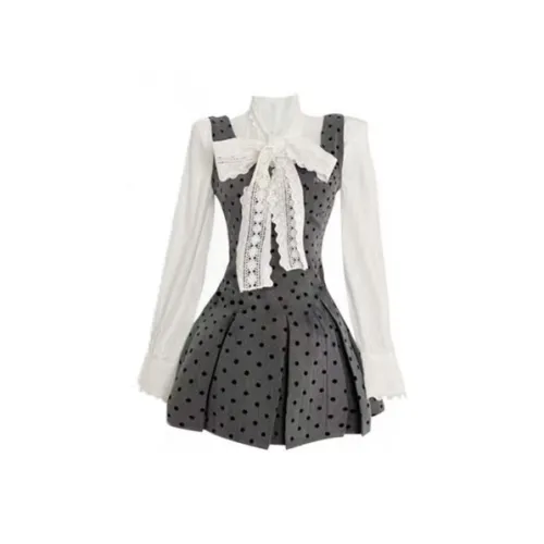 INNI Белый Женский Комплект с Юбкой