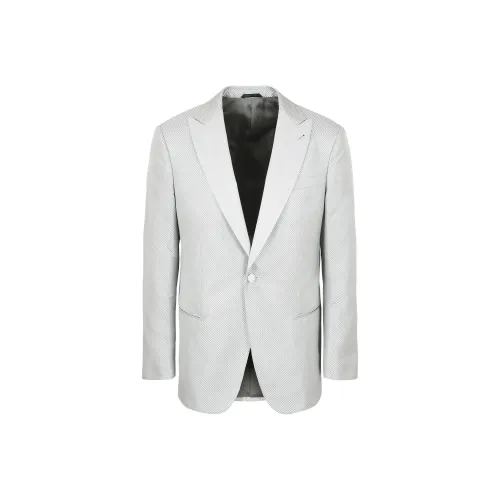 GIORGIO ARMANI Серый Мужской Деловой костюм