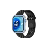 Черный/Дышащий Ремешок из сетки с ячейчатой структурой