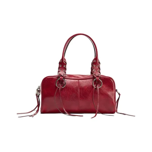 ZARA Сумки через плечо Red Women's
