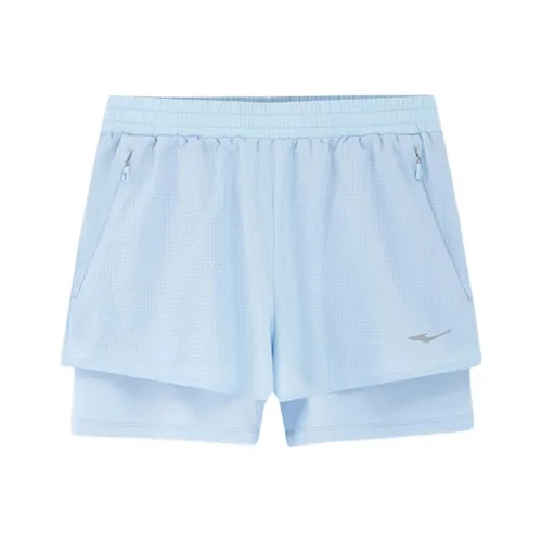 Erke Sports Collection Синие Женские Спортивные Шорты