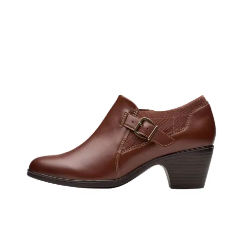 Clarks Emily2 Darcey Ботильоны 5,5 см Женские Коричневый