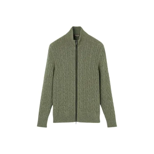 Loro Piana Каштановый Дерево Мужские кашемировые свитеры