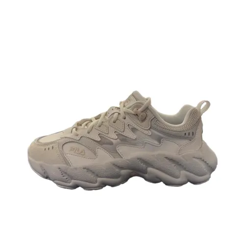 FILA Fern 2 массивные кроссовки женские бежевые