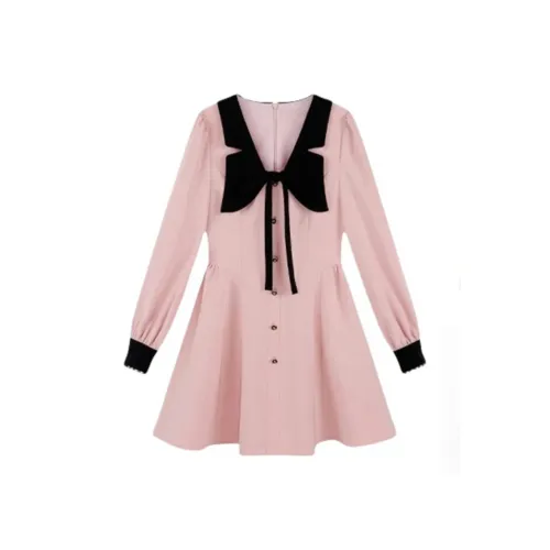 MISTVB Длинное платье с длинными рукавами женское