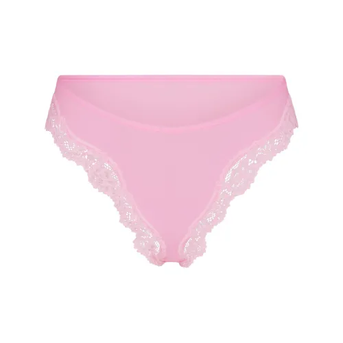 SKIMS FW25 PASSE TOUT Кружево ТАНГА Стринг Женские