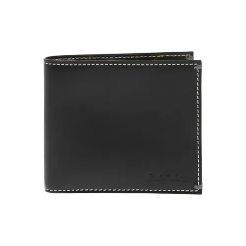 Paul Smith Leather Wallet Men's Black