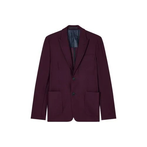 GIORGIO ARMANI Бордовый Мужской Деловой Костюм