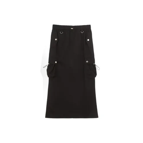 SYEEE WITH U Повседневный Длинный Юбка Женские