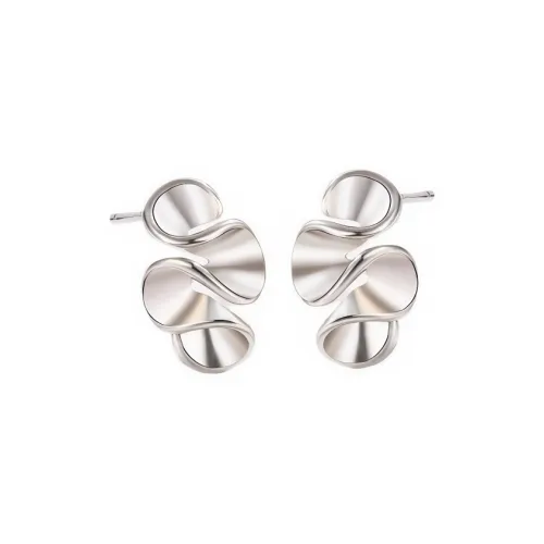 KING OF BLING Сплав Серьги-гвоздики Женские