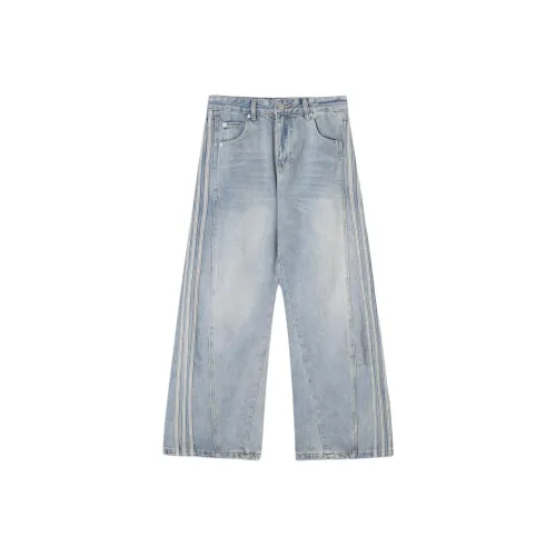 ESSEDANCES Blue Unisex Jeans ESSEDANCES Синий Унисекс Джинсы