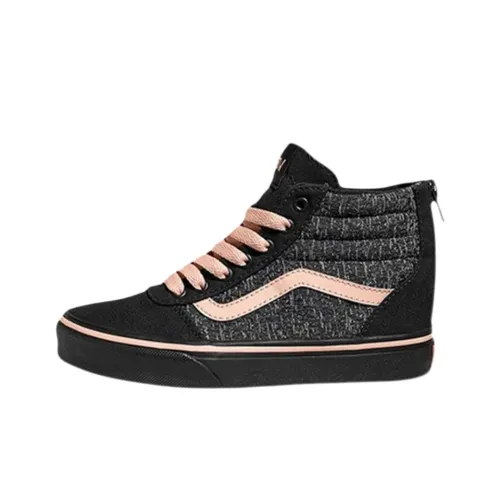 Vans Ward High Топ Детские Скейтбординги Черный Подростки