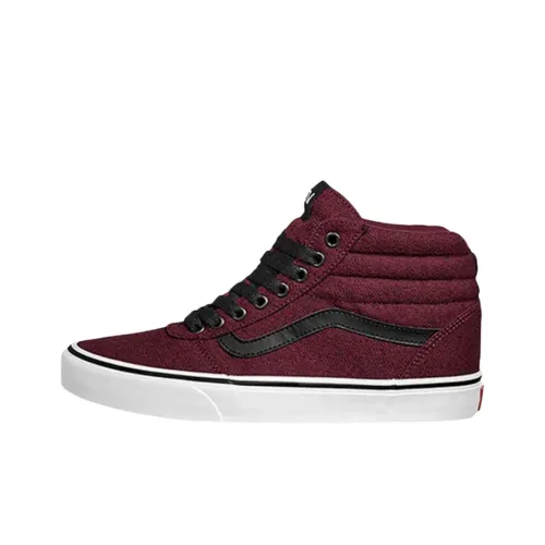 Vans Ward High Топ Скейтборд Кроссовки Мужские Красные