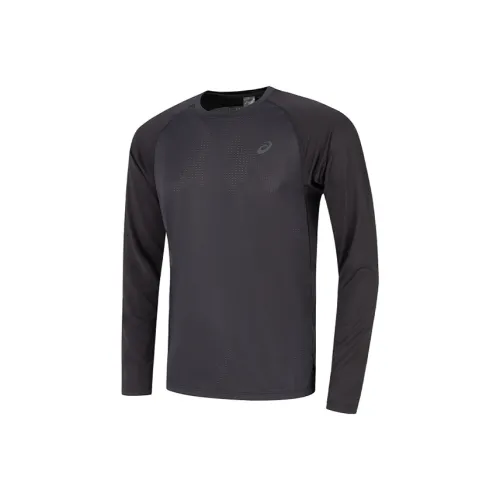 Asics Дышащая Спортивная Длинно-Рукавная Футболка Мужская