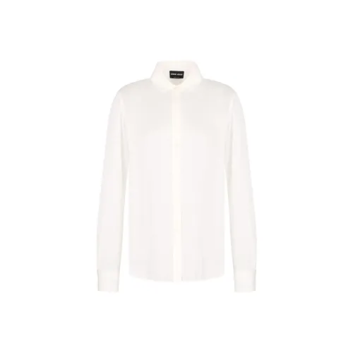 GIORGIO ARMANI Белые Женские Рубашки