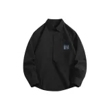 [100% cotton] Черный (Логотип Frozen Mountain на груди)