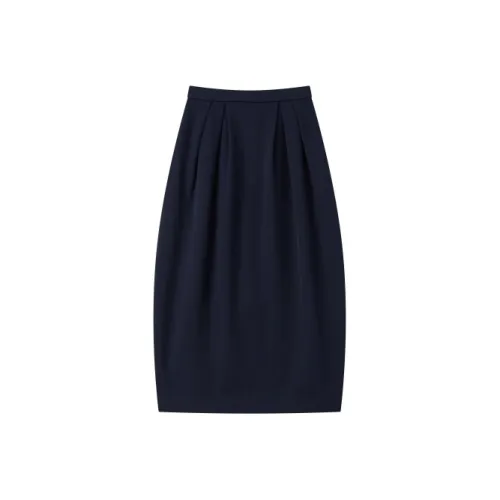 DE Mincollection Синий Женские Повседневные Длинные Юбки