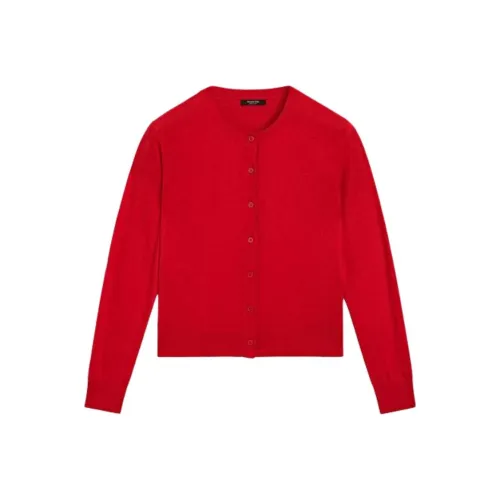 Massimo Dutti Красный Женский Трикотаж