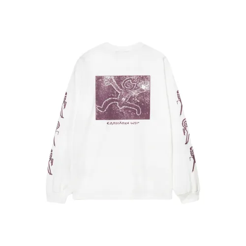 Carhartt WIP FW25 Длинный рукав Terrestrial T Рубашка T Рубашка Мужская