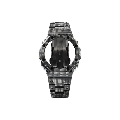 Keppot Защитный чехол CASIO корпус из нержавеющей стали совместим с моделями GA 2100 GA 2110 GA B2100 GM GBM 2100