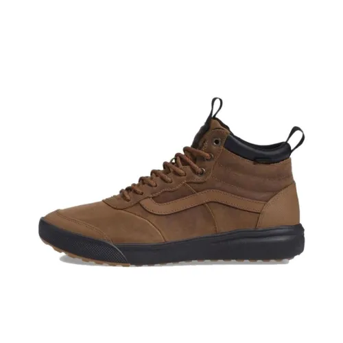 Vans UltraRange Повседневные Высокие Кеды Коричневые Мужские