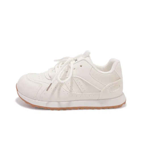 SNXR Низкий топ Повседневная обувь Женская Бежевая