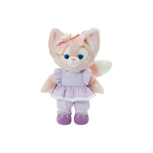 Disney 2023 Spring Линабелл Duffy and Friends Весна Попурри Коллекция Фиолетовый Куклы Плюшевая кукла 17 см Высота