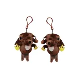 Уродливый Милый Чихуахуа Брелок - [Коричневый] (2 упаковки)