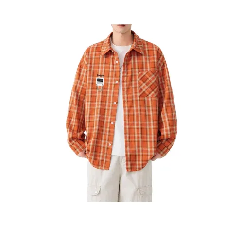 NEAR HERE Апельсин Унисекс Рубашки