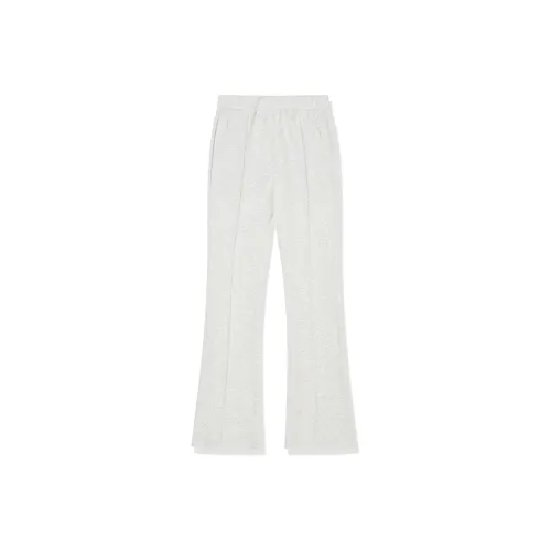 QIAODAN Вязаные тренировочные брюки Женские Белые Фотиния Серый