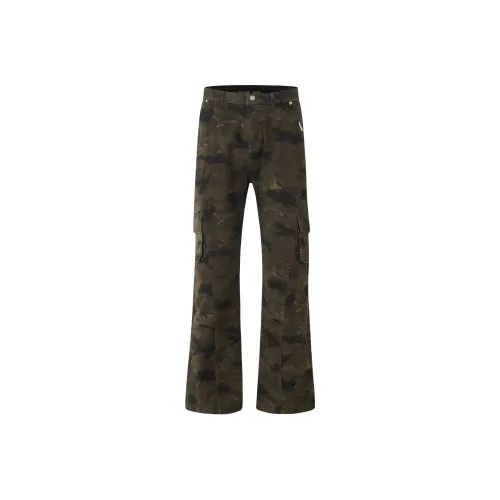 UNKNOWTAL Карго-брюки Унисекс Камуфляж