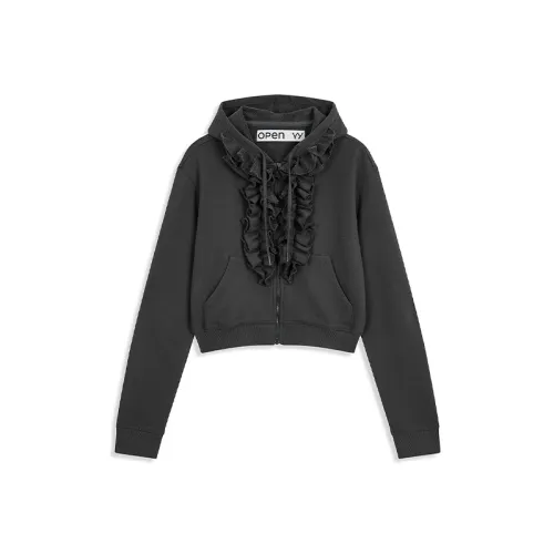 OPENyy Черные Женские Свитшоты