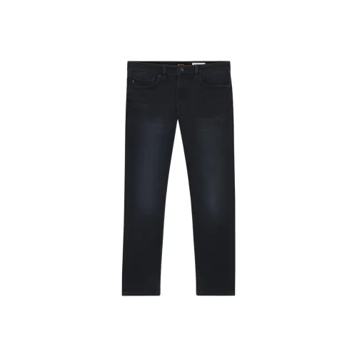 Hugo Boss Темно-синие мужские джинсы