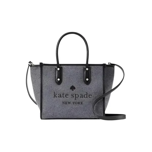 Kate Spade Ella Ткань Сумка Сумка через плечо Сумка через плечо Маленькая Женская Серая