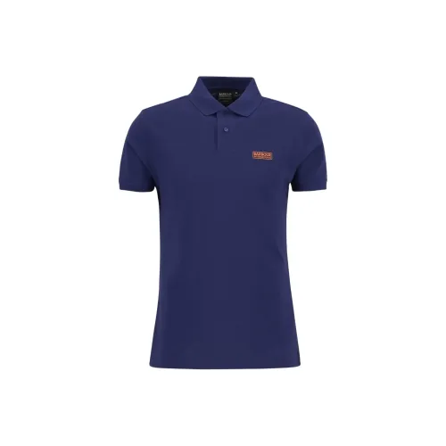 BARBOUR Мужская поло морской синий