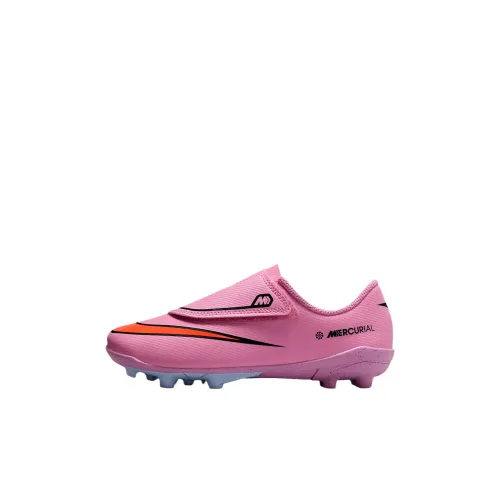 Nike Mercurial Vapor 16 Low Топ Футбольные бутсы Волшебный Фламинго Полный Красный Черный Детский
