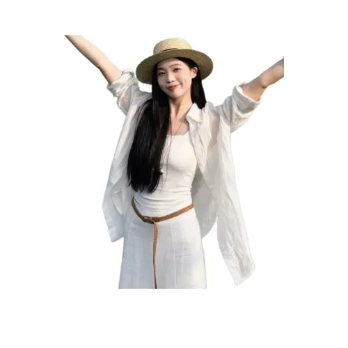 MUCCHIC Премиум Белые Женские Рубашки