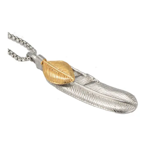 Quarqor Ожерелья из титанового стального сплава Мужской