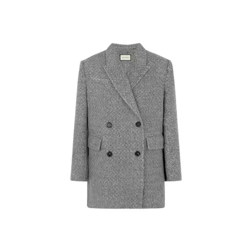 MEIYANG Серый Женские Деловые Костюмы