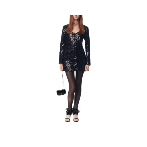 CHANEL Черные Женские Леггинсы