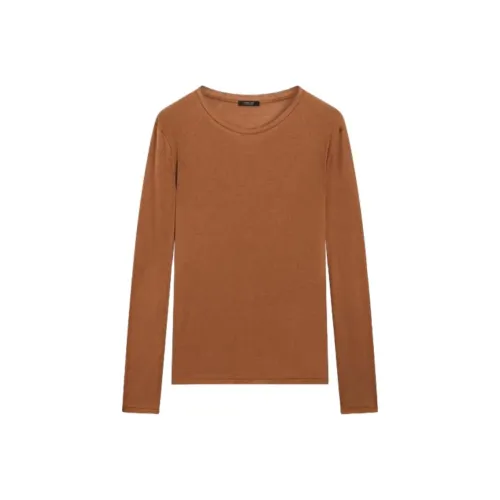 Massimo Dutti Рыжевато-коричневый Женские T-рубашки