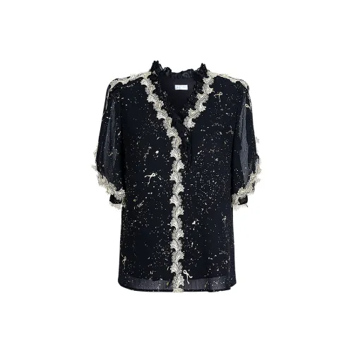 TANGXI Черные Женские Рубашки